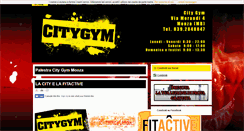 Desktop Screenshot of city-gym.com